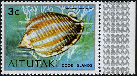 Aitutaki - 1974 - Conchas Marinhas - 3C