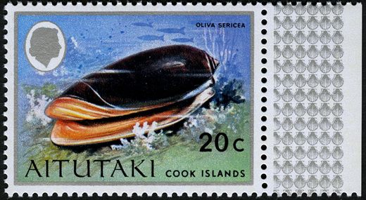 Aitutaki - 1974 - Conchas Marinhas - 20C