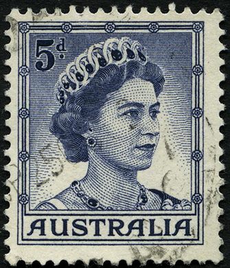 Australia - 1959 - Rainha Isabel II - 5D