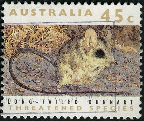 Australia - 1992 - Especies Ameacadas - 45C