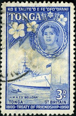 Tonga - 1950 - Tratado de Amizade - 3D
