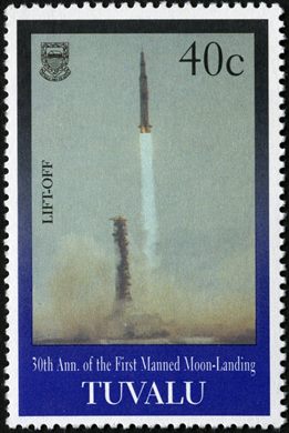 Tuvalu - 1999 - 30 Anos Alunagem - 40C