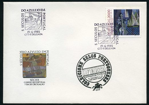 Portugal - 1985 - Azulejo Sec XX - 20Esc