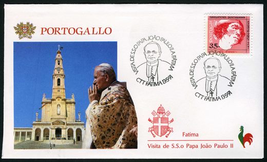 Visita de S S o Joao Paulo II 1991 - Fatima