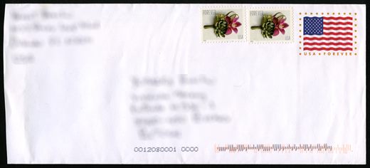 Estados Unidos de America - Sem Data - Envelope Forever - Sem Valor