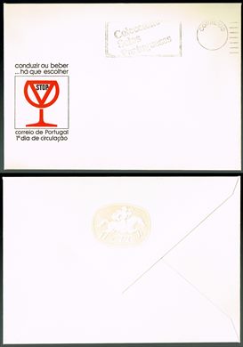 Portugal - 1976 - Prevencao Alcoolismo - FDC Inteiro Postal - Sem Valor