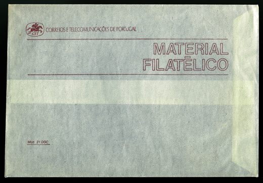 Portugal - Sem Data - Sobrescrito CTT Material Filatelico Mod 21 DGC - Sem Valor