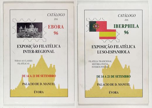 Exposicao filatelica inter-regional e luso-espanhola Ebora 96 Iberphila 96