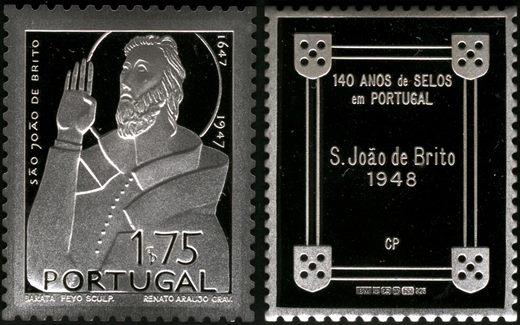 Portugal - 1993 - 140 Anos Selos S Joao de Brito - 1Esc75