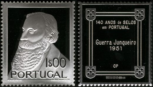 Portugal - 1993 - 140 Anos Selos Guerra Junqueiro - 1Esc