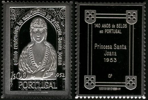 Portugal - 1993 - 140 Anos Selos Princesa Santa Joana - 1Esc