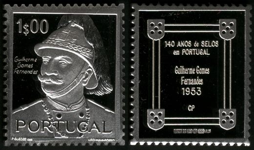Portugal - 1993 - 140 Anos Selos Guilherme Gomes Fernandes - 1Esc