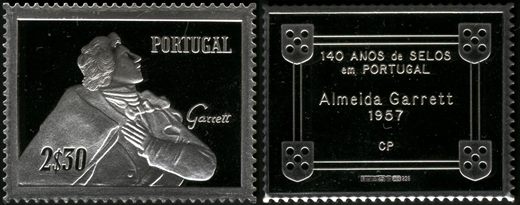 Portugal - 1993 - 140 Anos Selos Almeida Garrett - 2Esc30