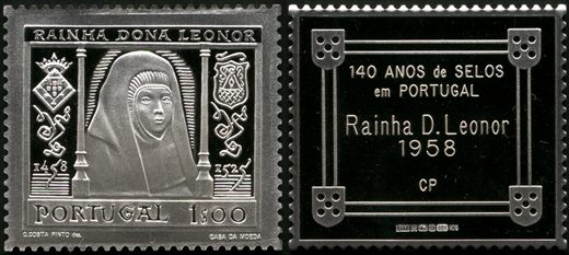 Portugal - 1993 - 140 Anos Selos Rainha D Leonor - 1Esc