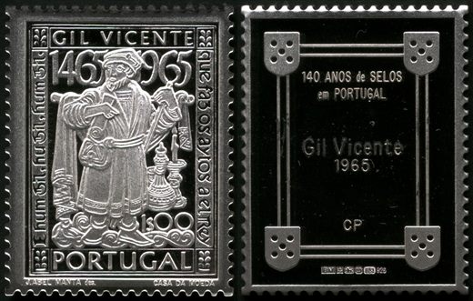 Portugal - 1993 - 140 Anos Selos Gil Vicente - 1Esc