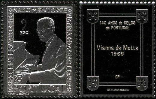 Portugal - 1993 - 140 Anos Selos Vianna da Motta - 2Esc