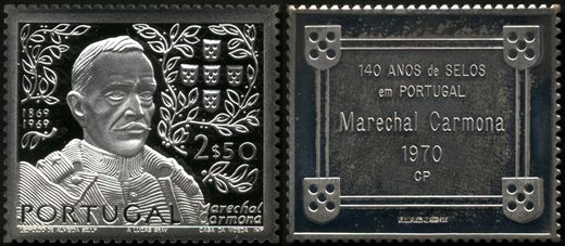 Portugal - 1993 - 140 Anos Selos Marechal Carmona - 2Esc50