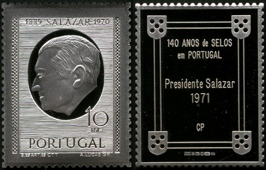 Portugal - 1993 - 140 Anos Selos Salazar - 10Esc