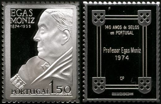 Portugal - 1993 - 140 Anos Selos Egas Moniz - 1Esc50
