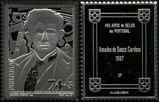 Portugal - 1993 - 140 Anos Selos Amadeo de Souza Cardoso - 74plus5Esc