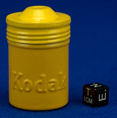 Kodak caixa filme 35mm (amarela)