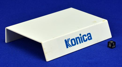 Konica camera stand white
