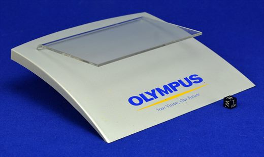 Olympus camera stand gray