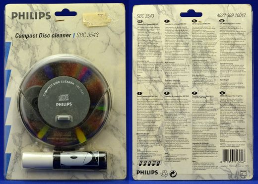 Philips Compact Disc cleaner SBC 3543