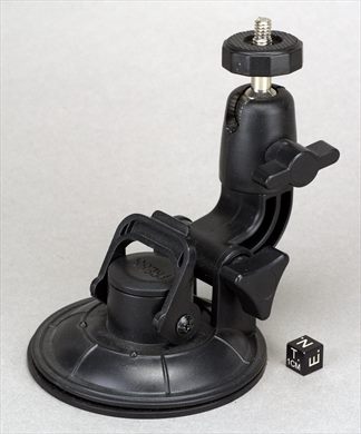 Suporte ventosa com cabeca articulada para camara