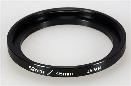 Anel adaptador 52mm 46mm