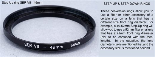 Anel Set-up ring SER VII-49mm
