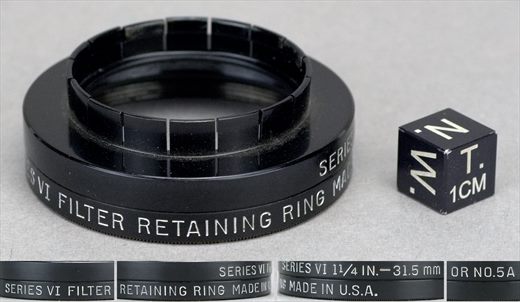 Series VI 31.5mm anel retencao filtro fotografico