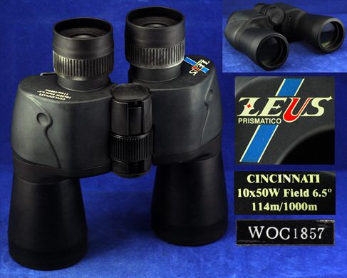 Zeus Cincinnati 10x50W Field 6.5 114m-1000m