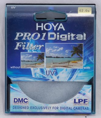 Hoya filtro UV 62mm