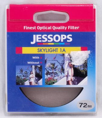 Jessops filtro Skylight 1A 72mm