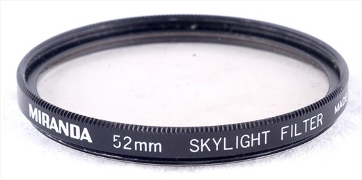 Miranda filtro Skylight 52mm