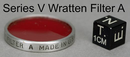 Series V Wratten Filter A