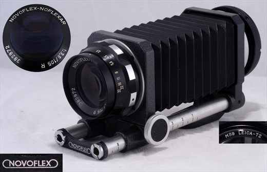 Novaflex BellowsPluslente NoflexarPlusadaptador M39 Leica-T2