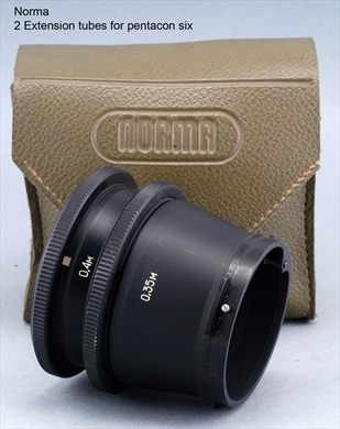 Norma Extension tubes for Pentacon Six