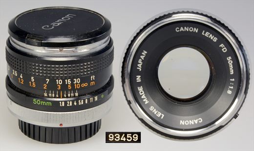 Canon 50mm f1.8 FD