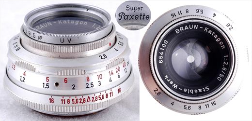 Braun Katagon 50mm f2.8