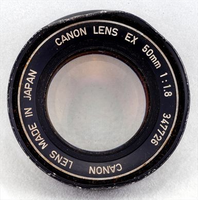 Canon 50mm f1.8 EX
