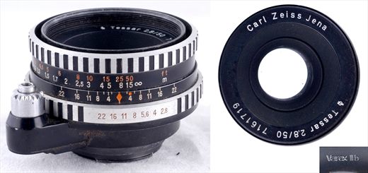 Carl Zeiss Jena 50mm f2.8 Tessar