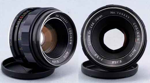 Cosinon 50mm f1.8