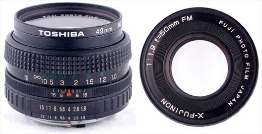 Fuji X-Fujinon 50mm f1.9 FM