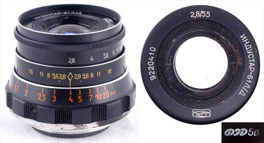 Industar-61 55mm f2.8