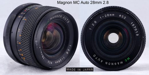 Magnon 28mm f2.8 MC Auto