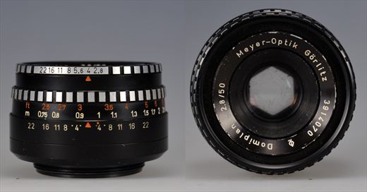 Meyer Optik Gorlitz Domiplan 50mm f2.8