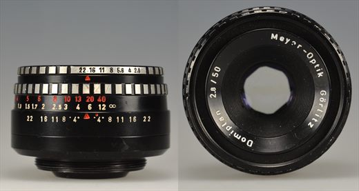 Meyer Optik Gorlitz Domiplan 50mm f2.8