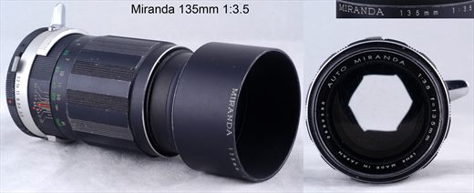 Miranda 135mm f3,5 Auto